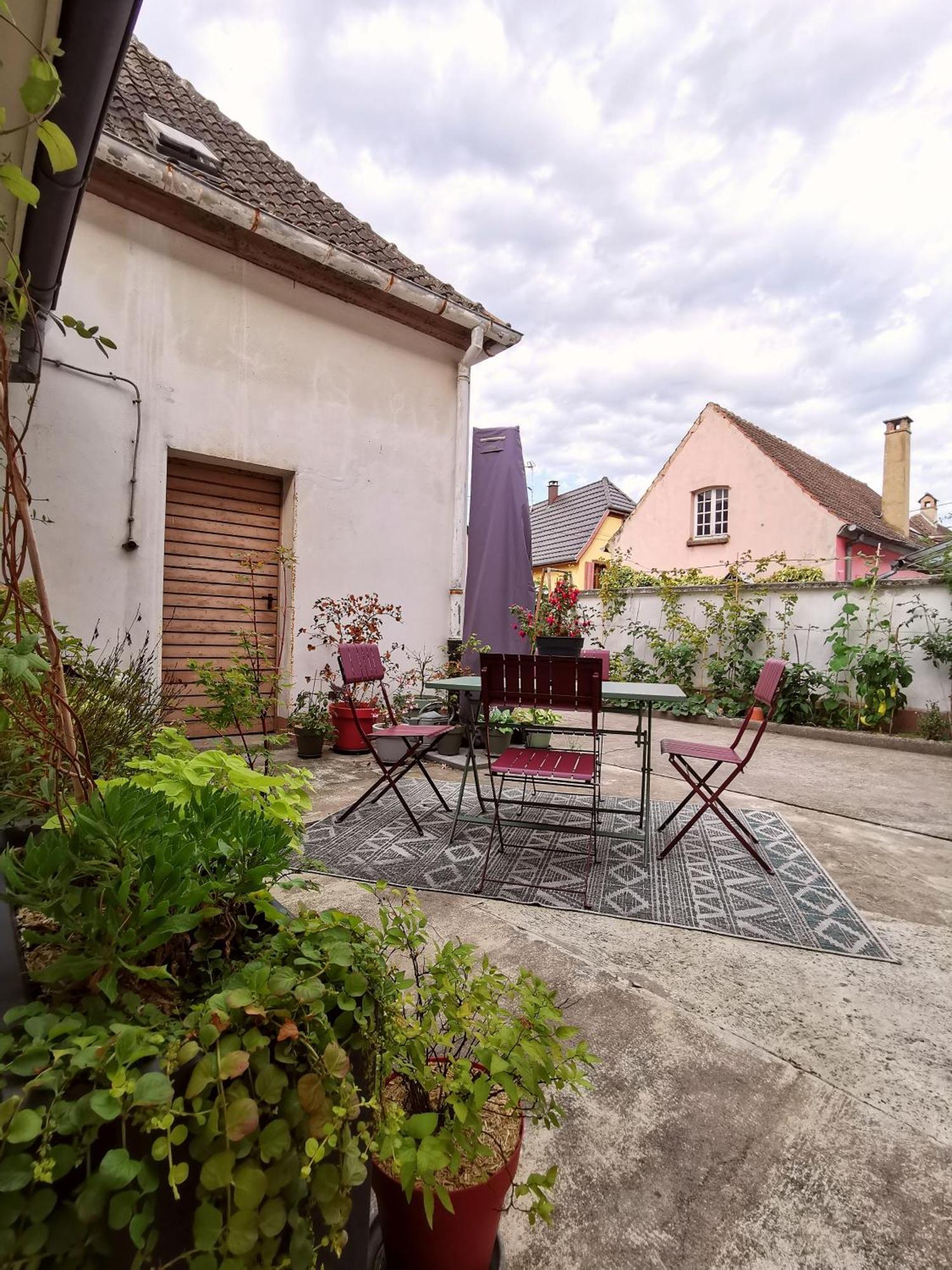 Entre Ville Et Vignes - Gite Classe 3 Etoiles Ingersheim Exteriér fotografie