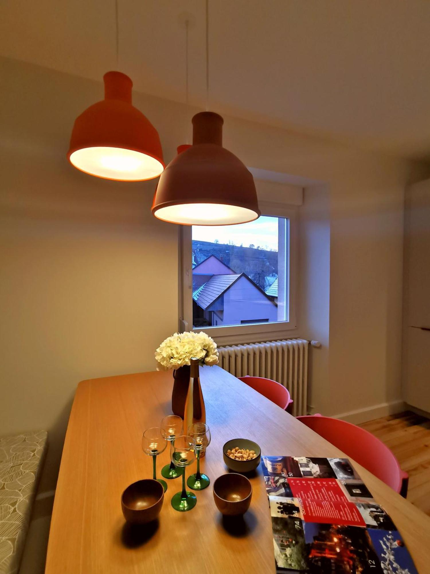 Entre Ville Et Vignes - Gite Classe 3 Etoiles Ingersheim Pokoj fotografie